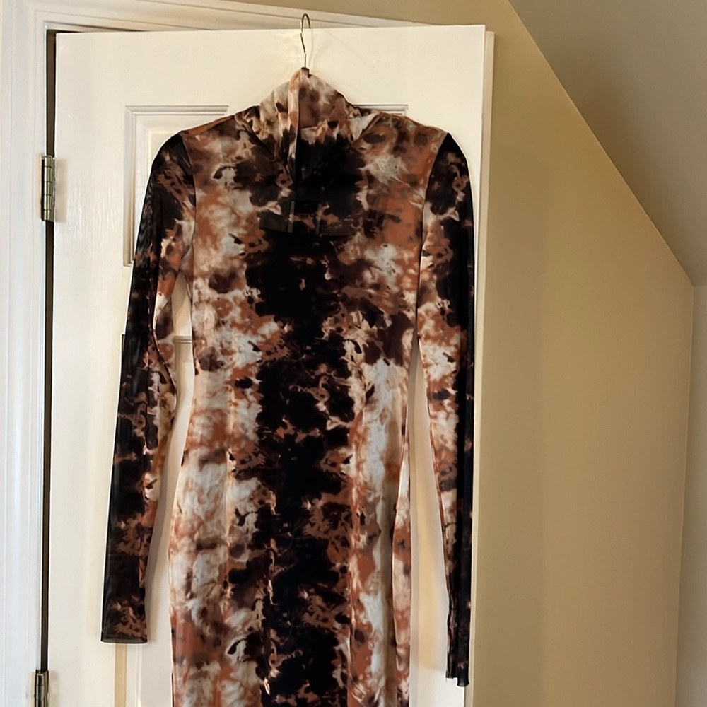 AFRM Mesh MIDI Dress